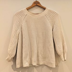 Cream Knit Sweater